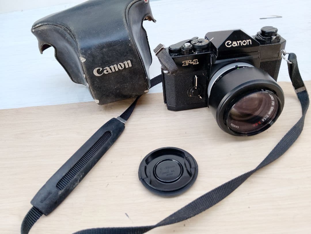 CANON F-1 フィルム 一眼レフ カメラ ジャンク(よ20)