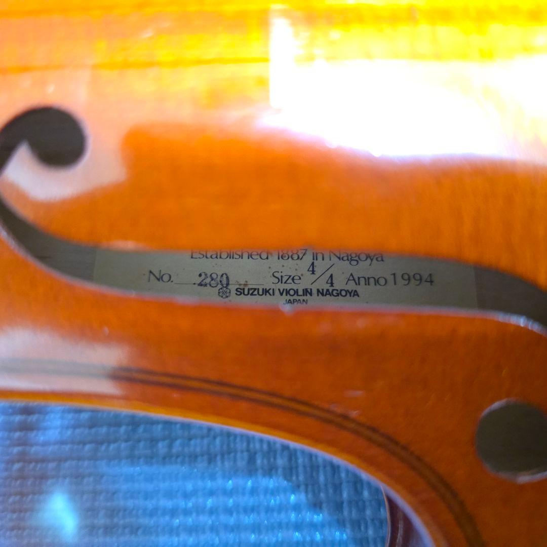 【181】SUZUKI バイオリン No280 4/4 1994年製 スズキ