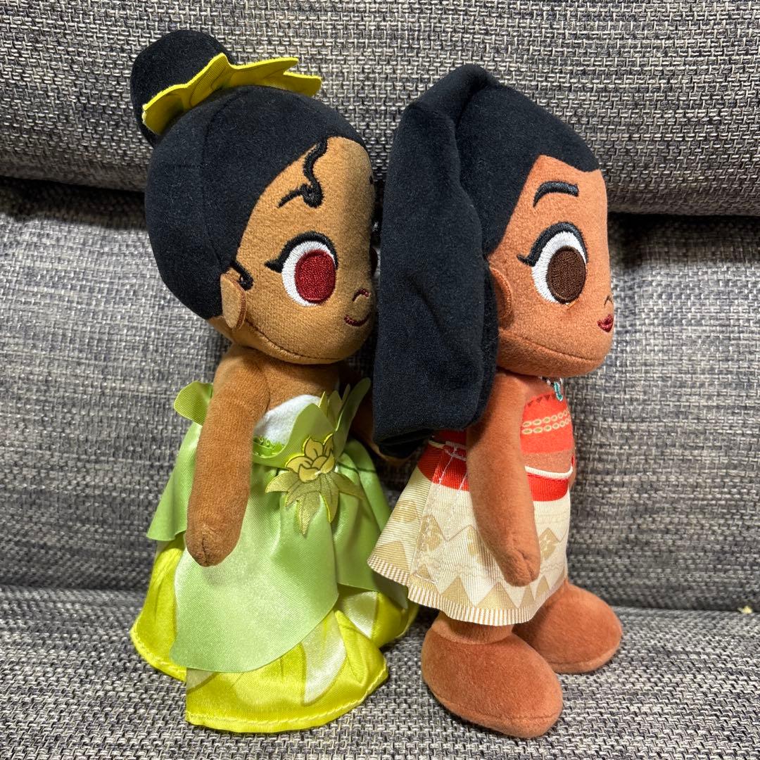 新品　nuiMOs ぬいもーず　ティアナ　モアナ　ぬいぐるみ　ディズニーストア