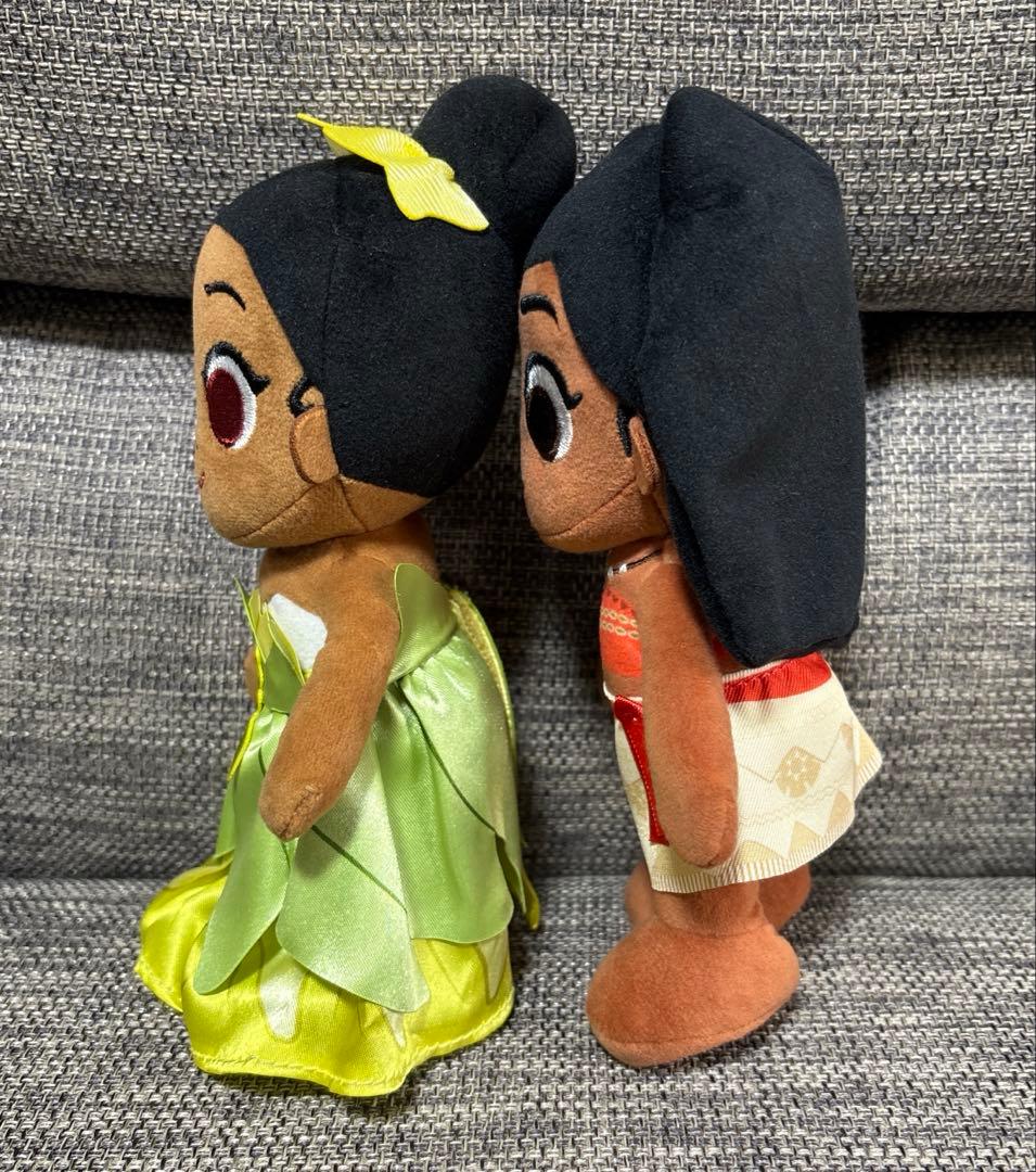 新品　nuiMOs ぬいもーず　ティアナ　モアナ　ぬいぐるみ　ディズニーストア