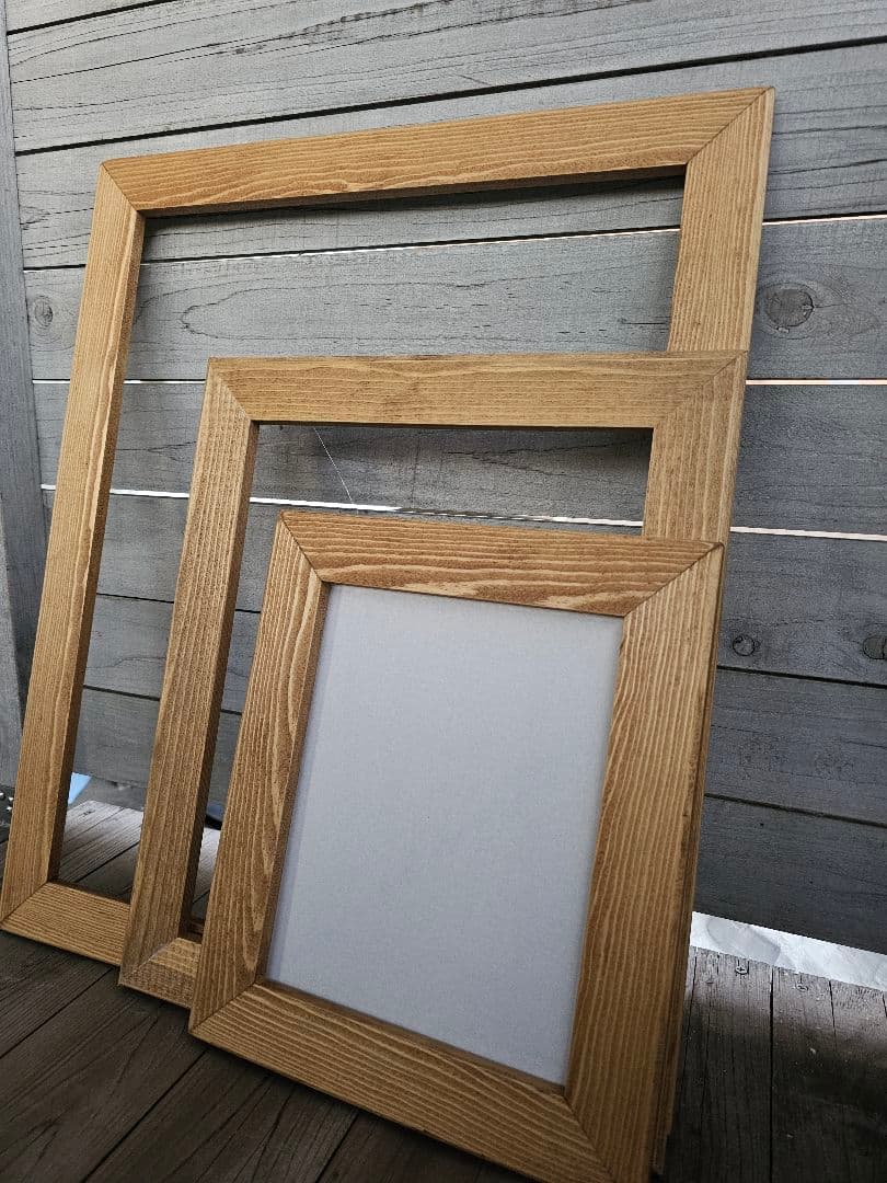 グチ様確認ページ　ヘザーブラウン　額縁　フレーム