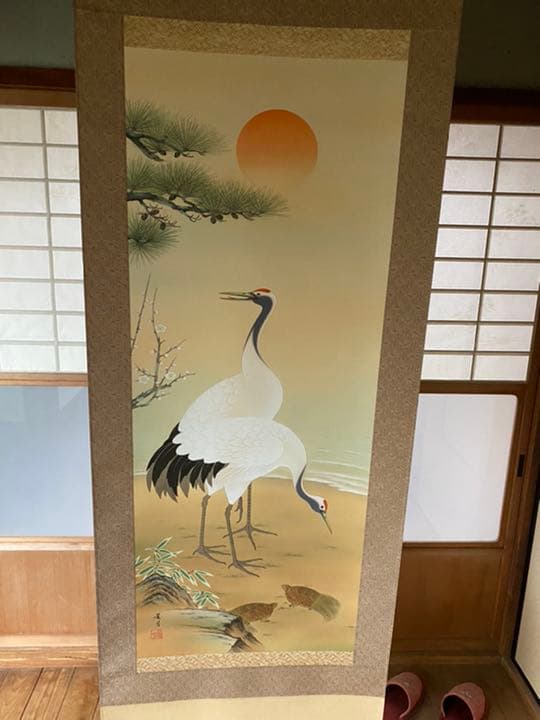 小森藤月 「鶴亀」