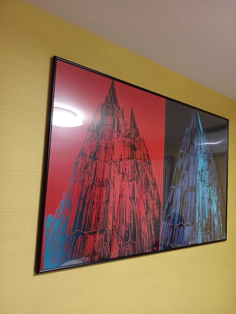 超巨大アンディウォーホール「ケルン大聖堂」　ポスター