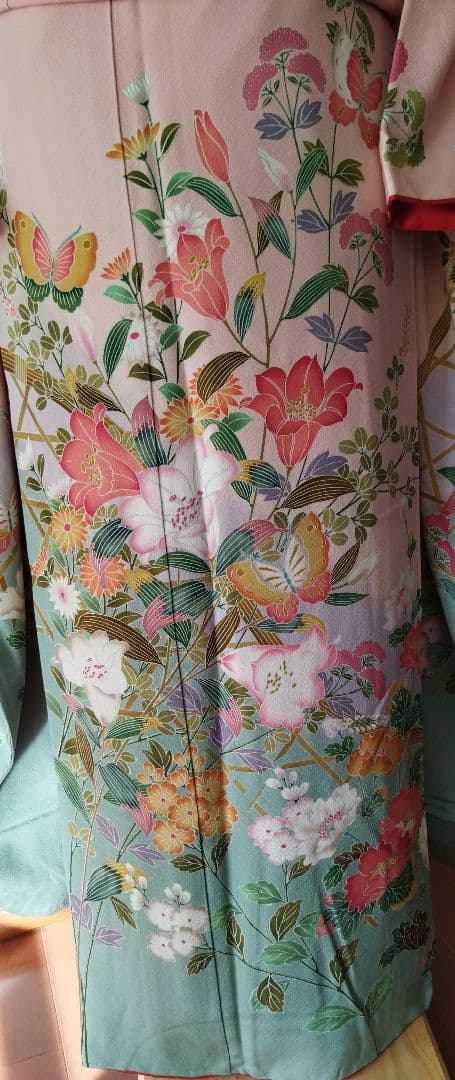 yuki様　430.振袖7点セット 正絹　フルセット　成人式　西武百貨店謹製