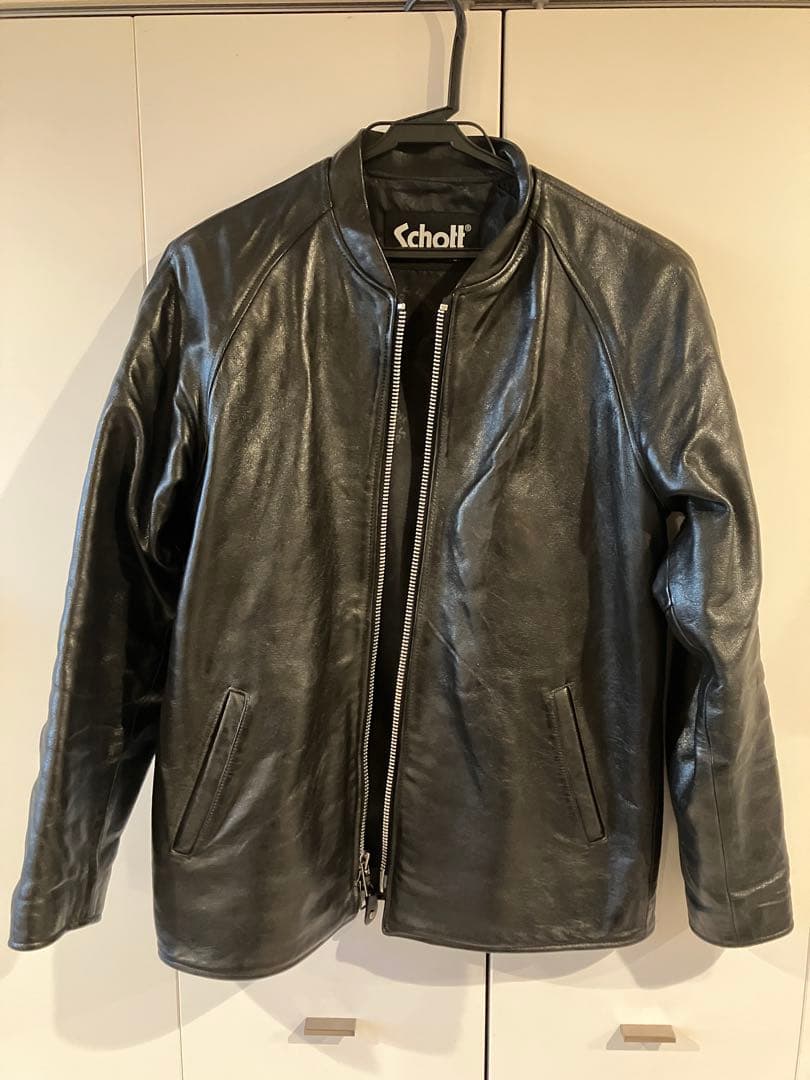 ショット ラムレザー レザージャケット 40 MA-1 Schott 定価7万円