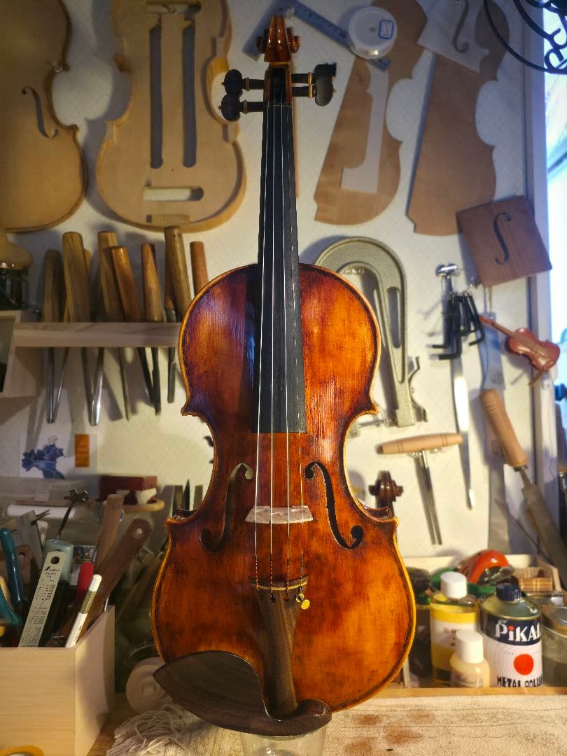【1/11更新.製作楽器⑥】バイオリン(オリジナルモデル※) 4/4 2026