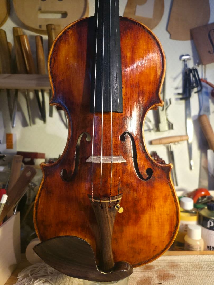 【1/11更新.製作楽器⑥】バイオリン(オリジナルモデル※) 4/4 2026