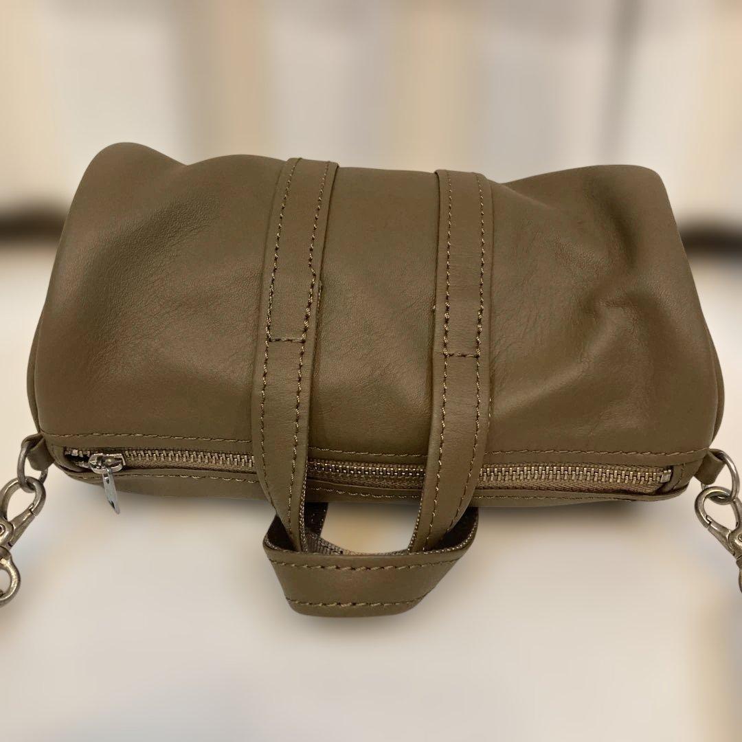 超美品　E R A. NAPPA CALF MINI DUFFLE BAG