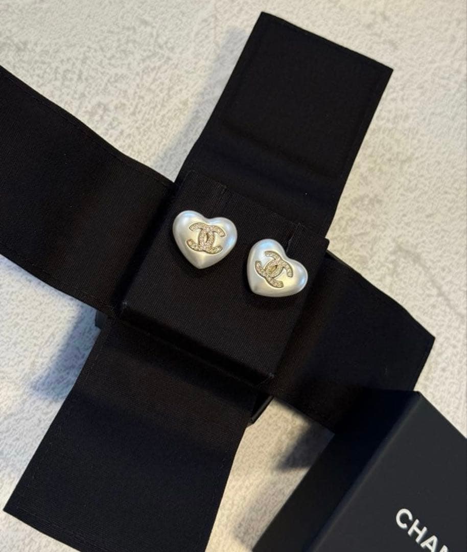 CHANEL ピアス　パール　魂出品