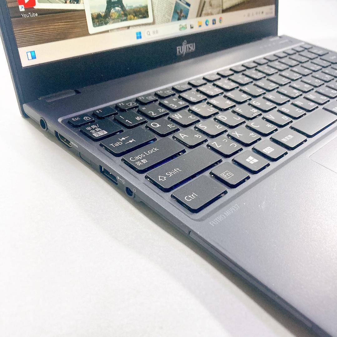 w120✨美品/ 超軽量 /爆速SSD/事務作業に快適✨すぐ使えるノートパソコン