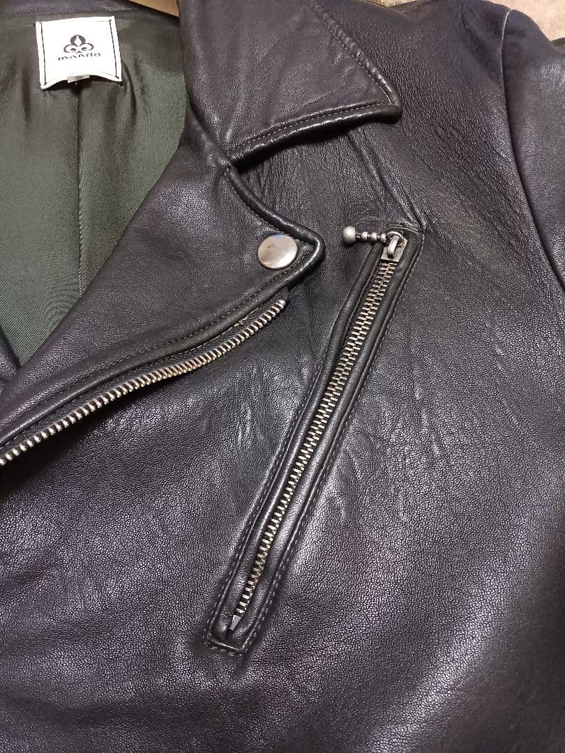 mando 羊革 レザーライダース
