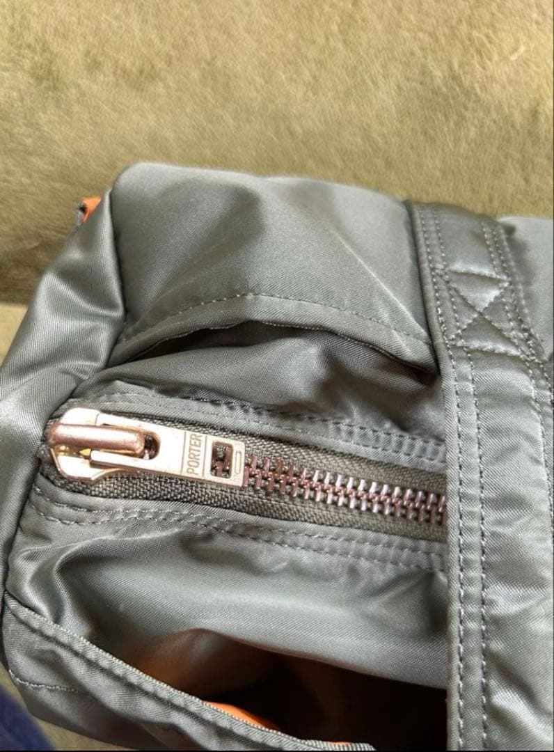 ★美品★ ポータータンカー ダッフル ドラムバッグ ミニボストンバッグ グリーン