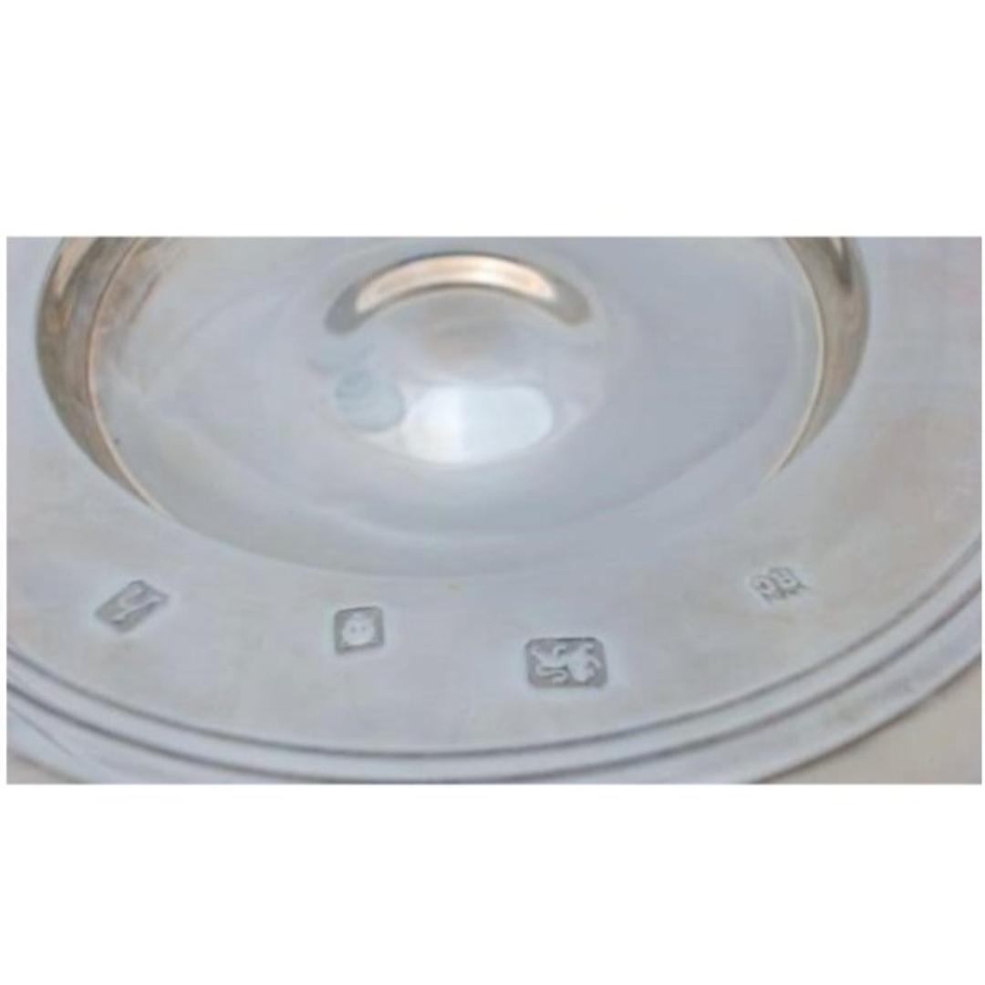 Mappin&Webb 昭和39年度 Armada Dish 純銀無垢 日興証券