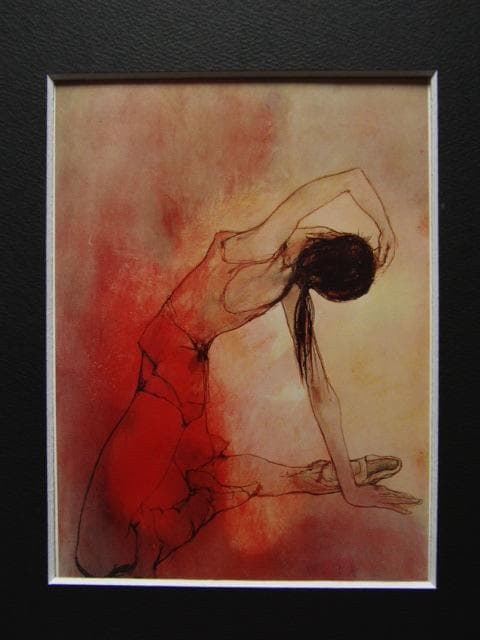 ジャン・ジャンセン、「練習１」、希少、高級額装・画集画、状態良好