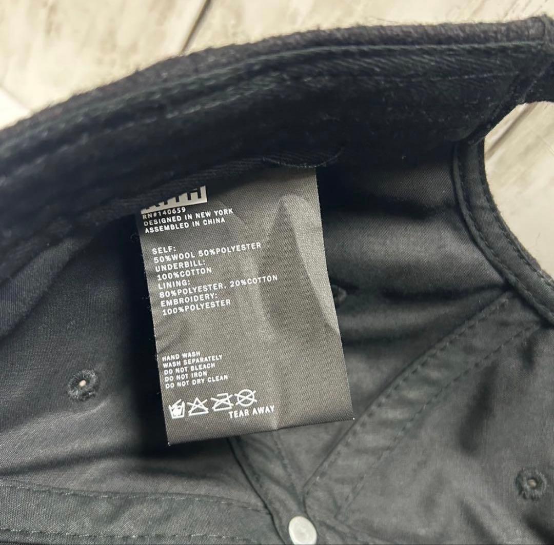 KITH キス ウールキャップ ブラック ストリート