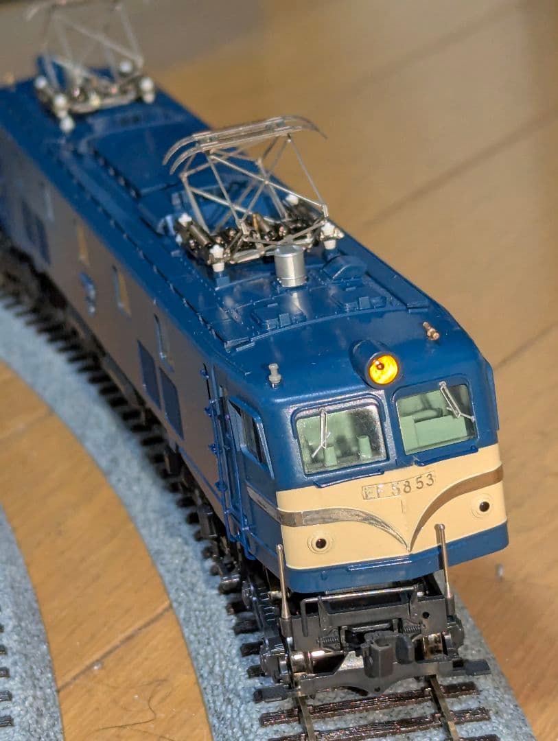 KATO　EF58　(大窓・ブルー) 【1-301】　HOゲージ　DCC化済