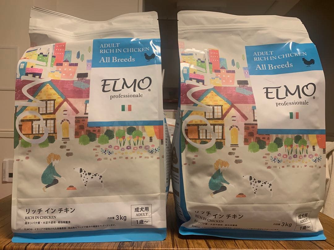 ELMO リッチ イン チキン 3kg×４袋