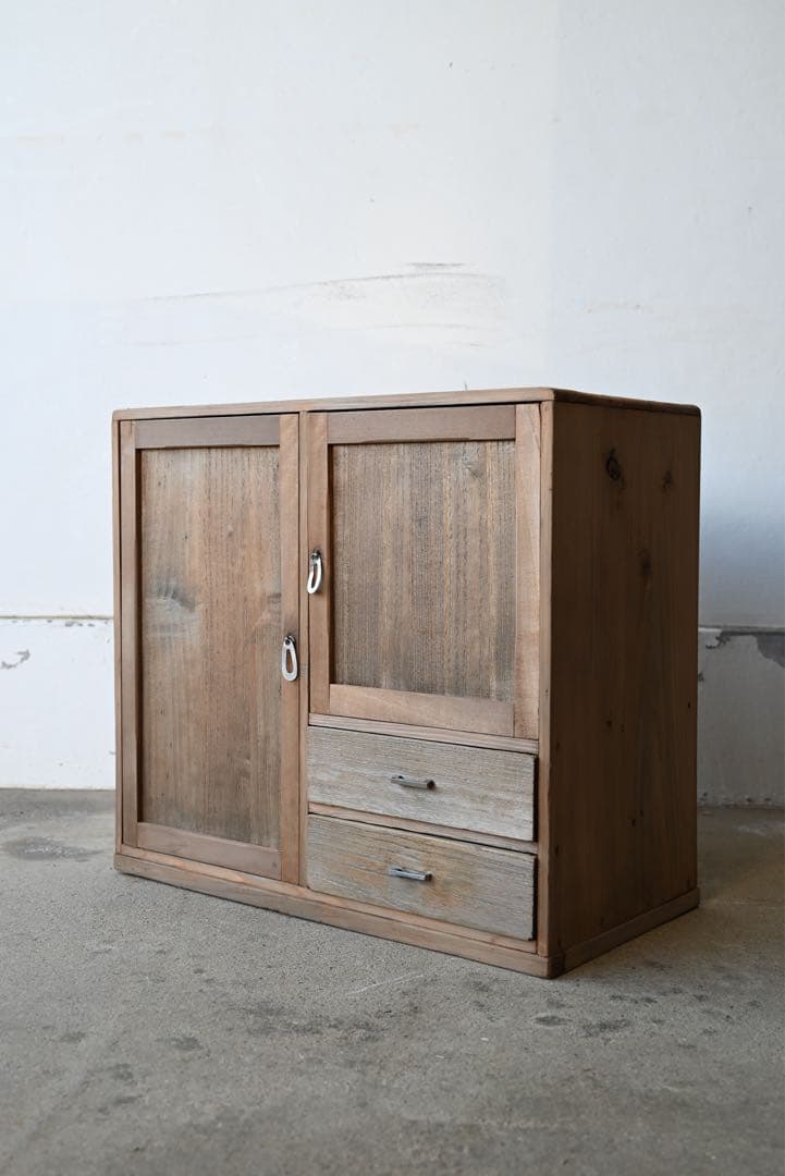 収納棚 和家具 古家具 古道具 骨董 アンティーク 和家具 引出 抽斗 戸棚