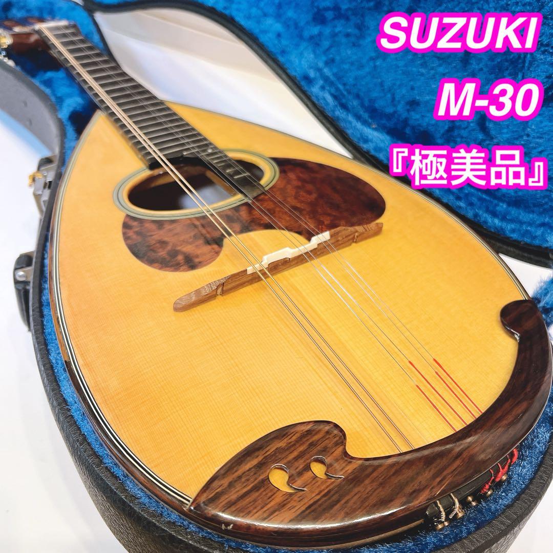 【極美品・限定1本】SUZUKI マンドリン　M-30 ハードケース　スズキ