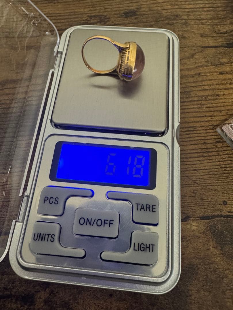 k18 千本透かし　ヴィンテージリング　6.18g