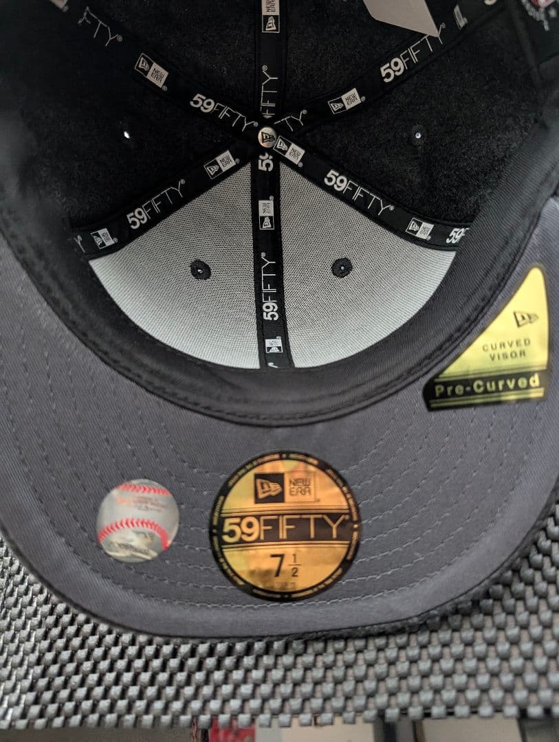 PC 59FIFTYCashmereカシミヤ ロサンゼルスドジャース チャコール