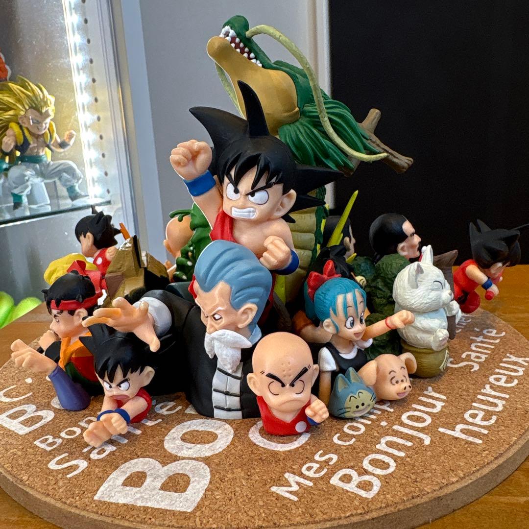 ドラゴンボール 組立式 ヒストリカルフィギュア 全4種セット