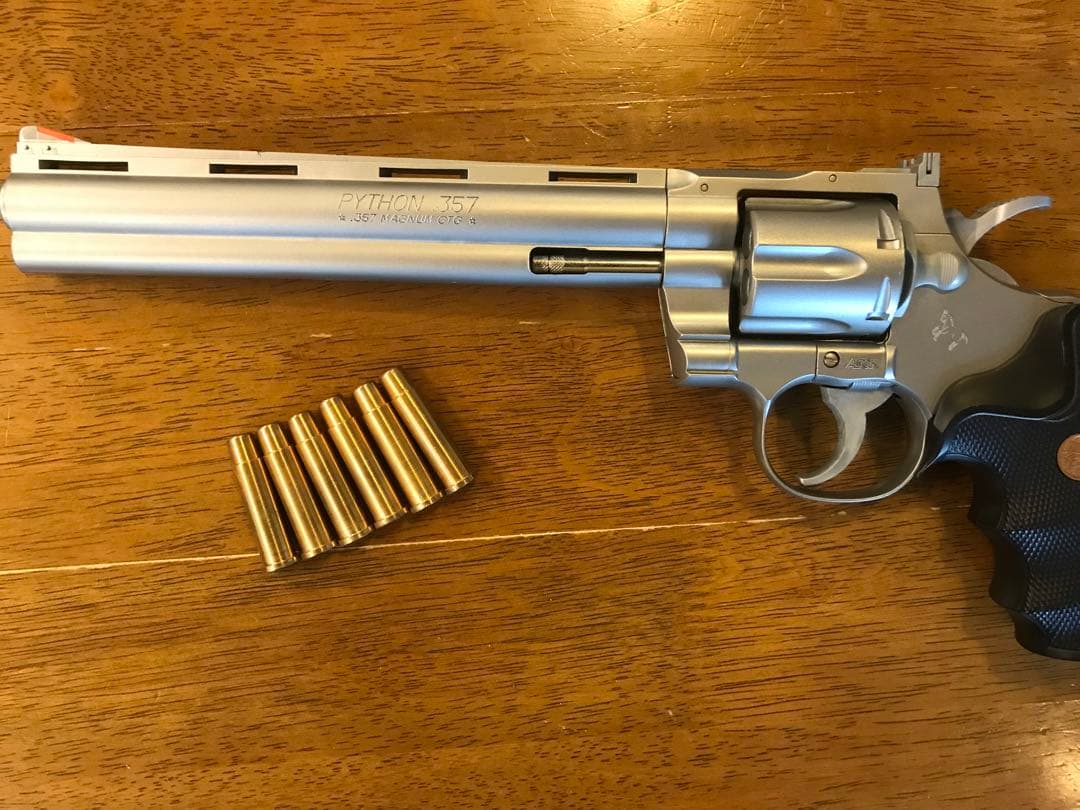 クラウンモデル エアリボルバー×4・オーセンティックカートリッジ付き セット