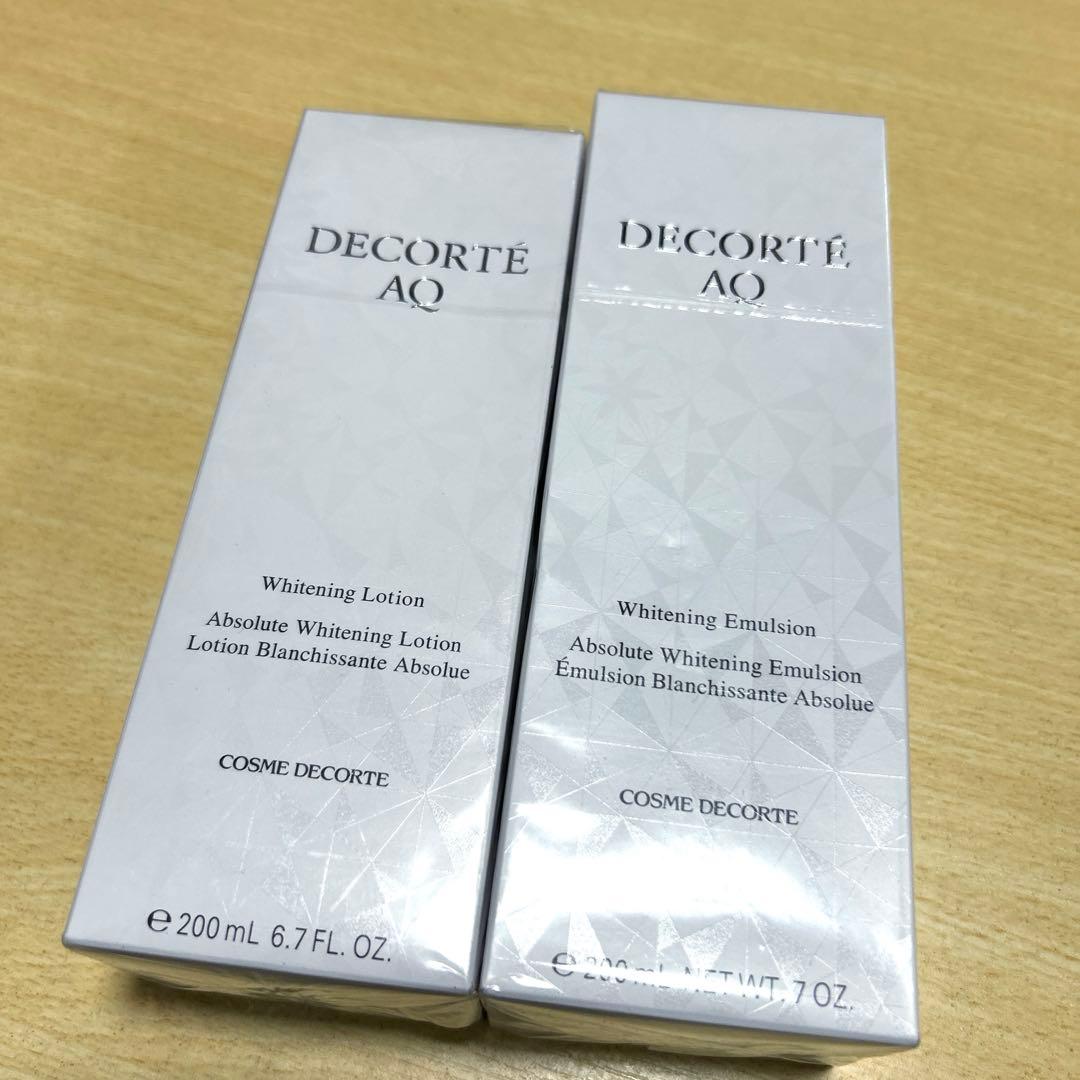コスメデコルテ AQ ホワイトニングローション エマルジョン