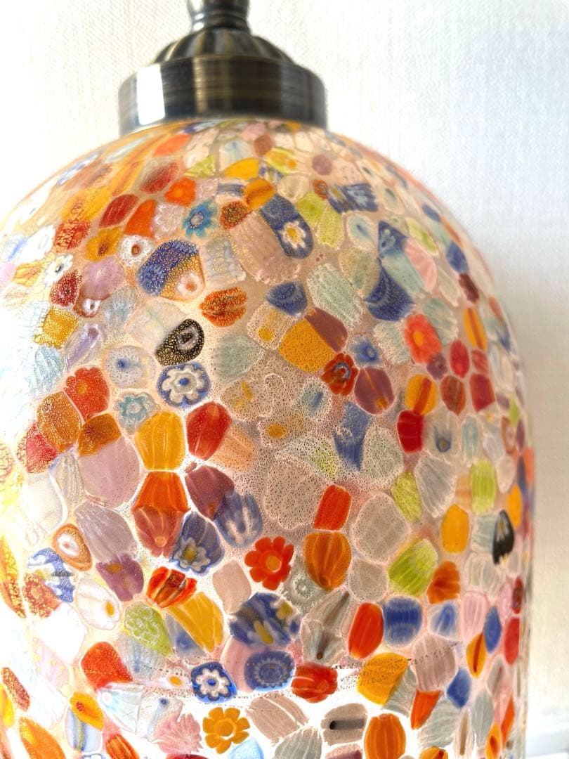 ベネチアングラス　ペンダントライト