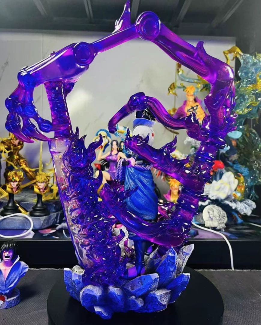 ナルト うちはサスケ ガレージキット ガレキ スタチュー②⑧