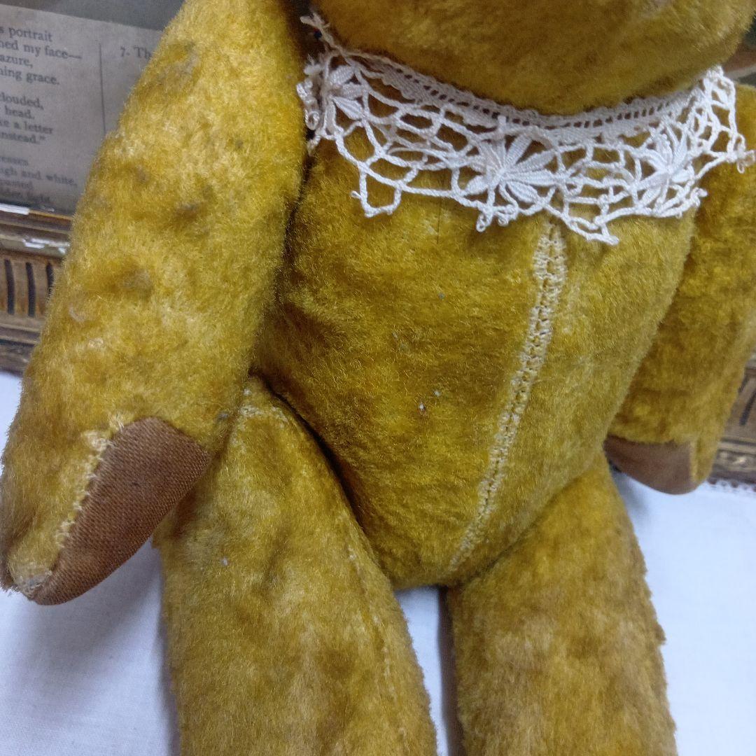 ♥フランスからやって来た素直そうな　アンティーク　テディベア♥