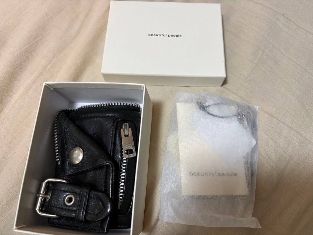 beautiful peopleレザーキーケース　美品