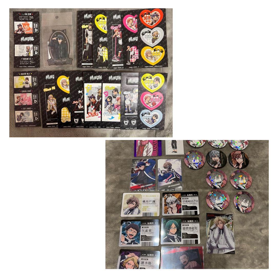 桃源暗鬼 35点 ウエハース 缶バッジ コミケ きゃらくたぶるステッカーズ