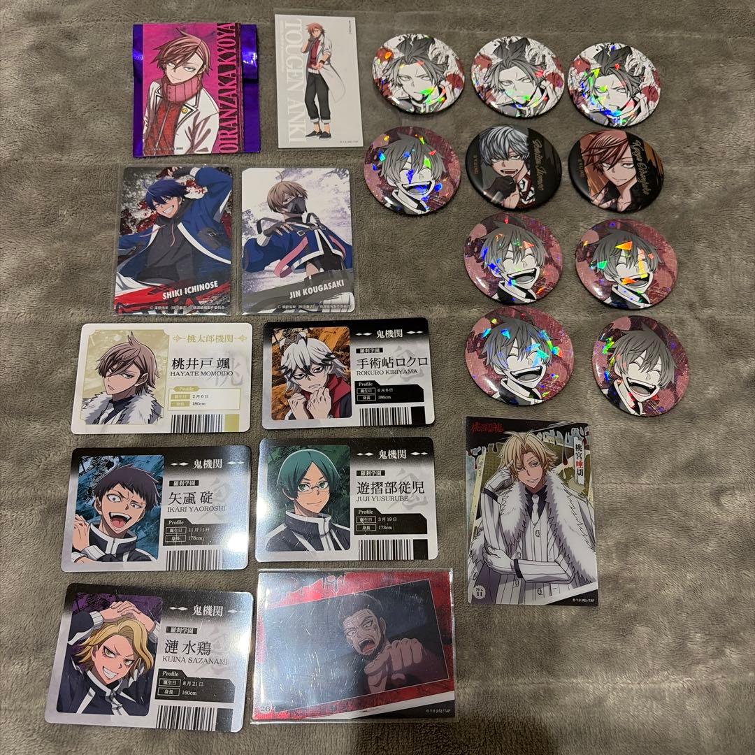 桃源暗鬼 35点 ウエハース 缶バッジ コミケ きゃらくたぶるステッカーズ