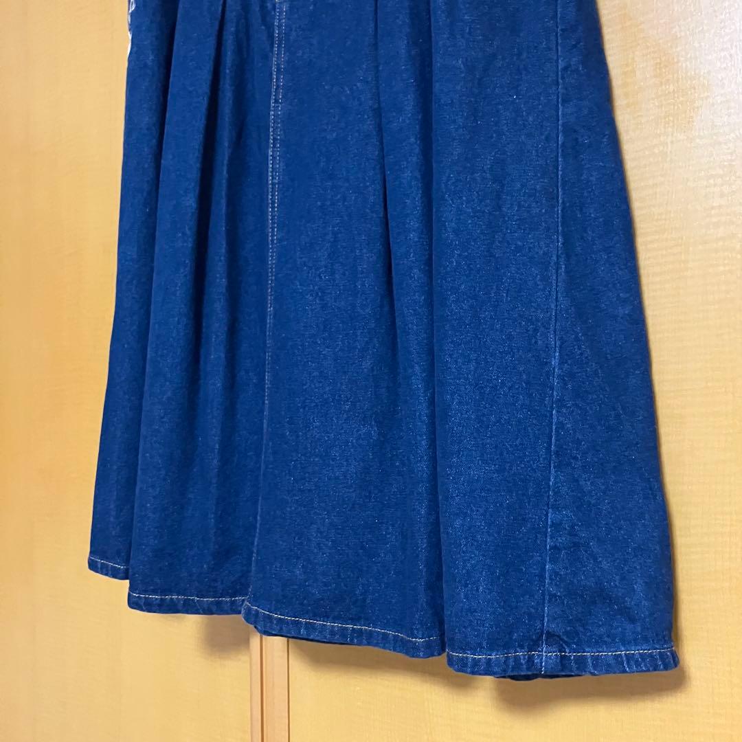 フランシュリッペ（大きいサイズ） ペッタリうさぎデニムスカート