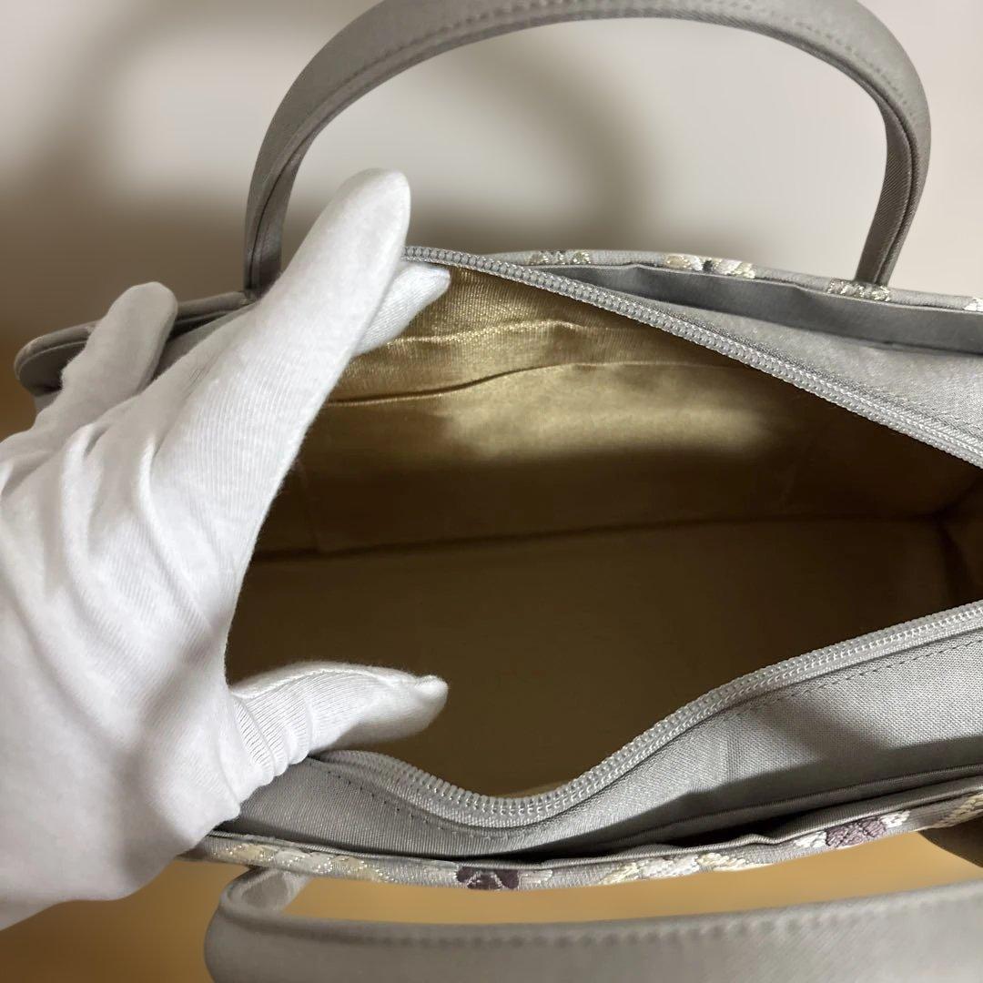 和装　利休バッグ　未使用　グレー伊と忠　茶席用バッグ　着物バッグ