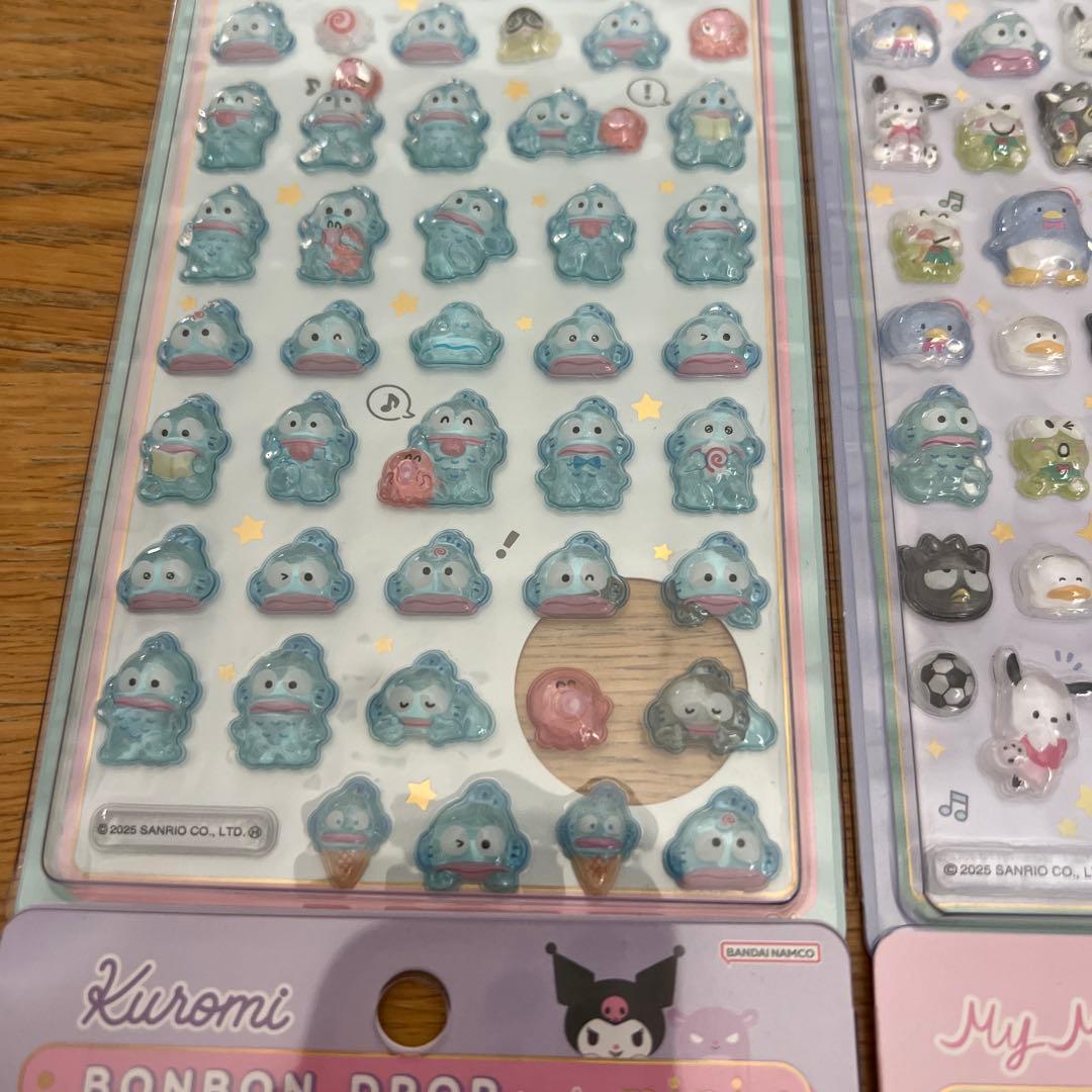 サンリオ ボンボンドロップシール8種類