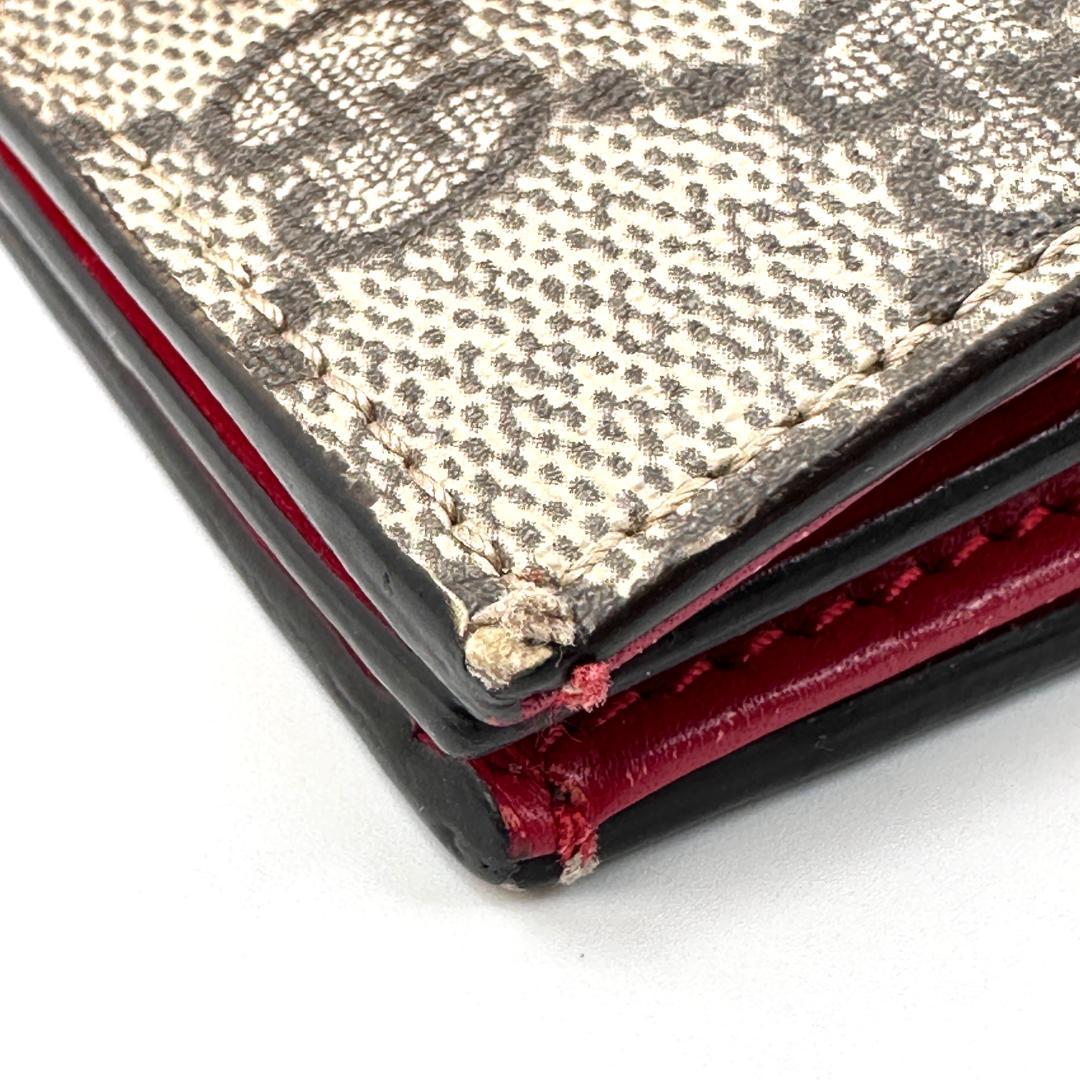 GUCCI グッチ チェリー 折り財布GGスプリーム/チェリーウォレット