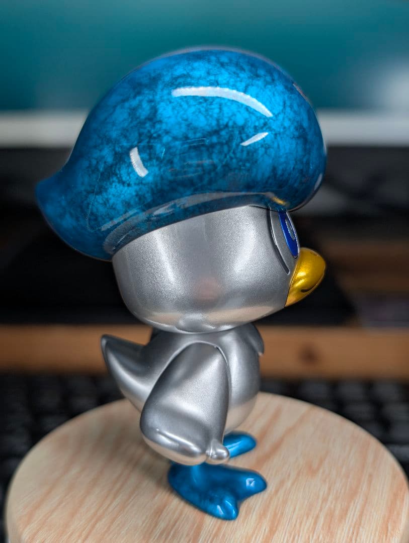 ポケプラ　クワッス　完成品　メタリック塗装　ジュエリー風