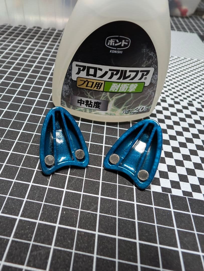 ポケプラ　クワッス　完成品　メタリック塗装　ジュエリー風