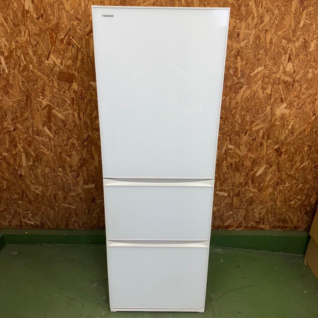 31L3 送料設置無料　自動製氷機能付き東芝大型冷蔵庫363L 3ドア　洗濯機