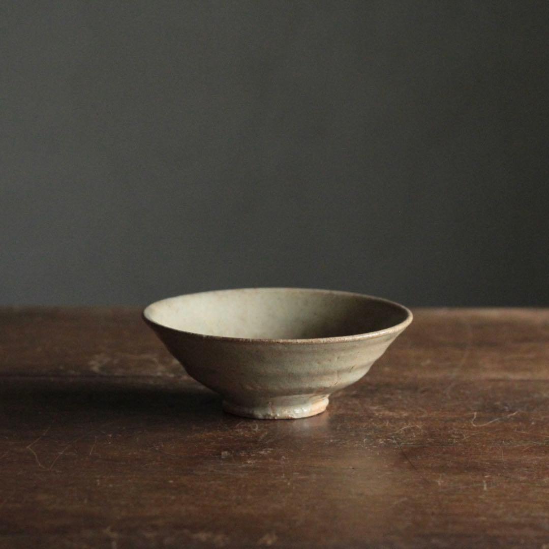 李朝 堅手 小服 茶碗 朝鮮美術 古美術 茶道具 古道具 アンティーク