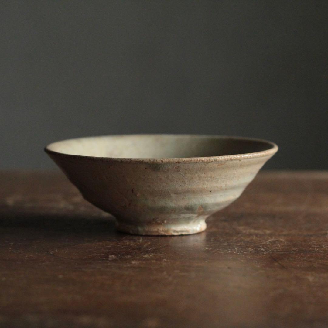 李朝 堅手 小服 茶碗 朝鮮美術 古美術 茶道具 古道具 アンティーク