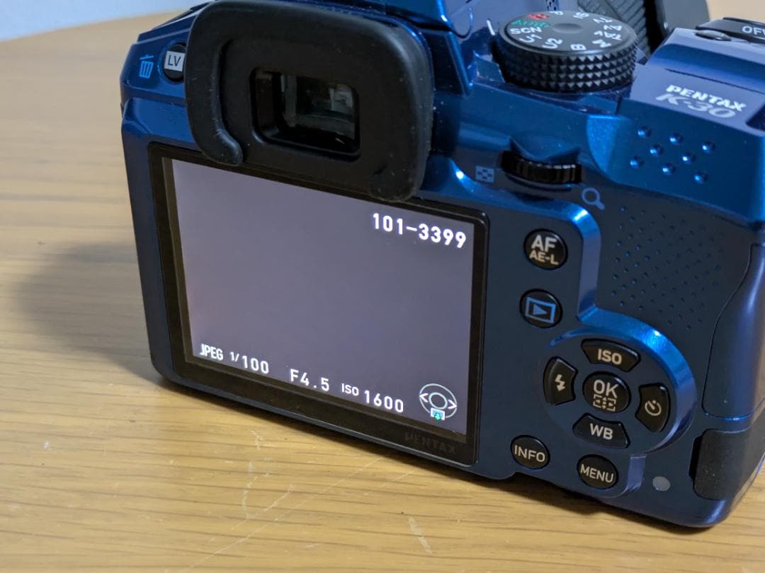 【ジャンク】PENTAX K-30 望遠レンズキット（動作確認済み・黒死病）