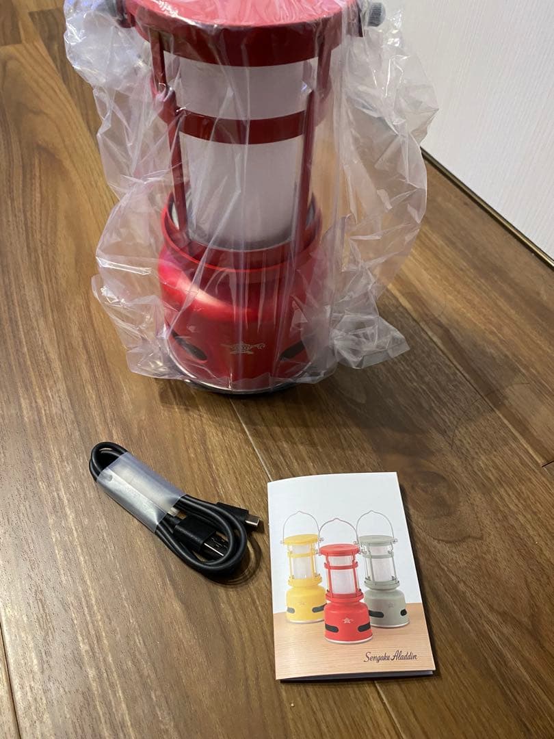 アラジンプチランタンスピーカー　レッド