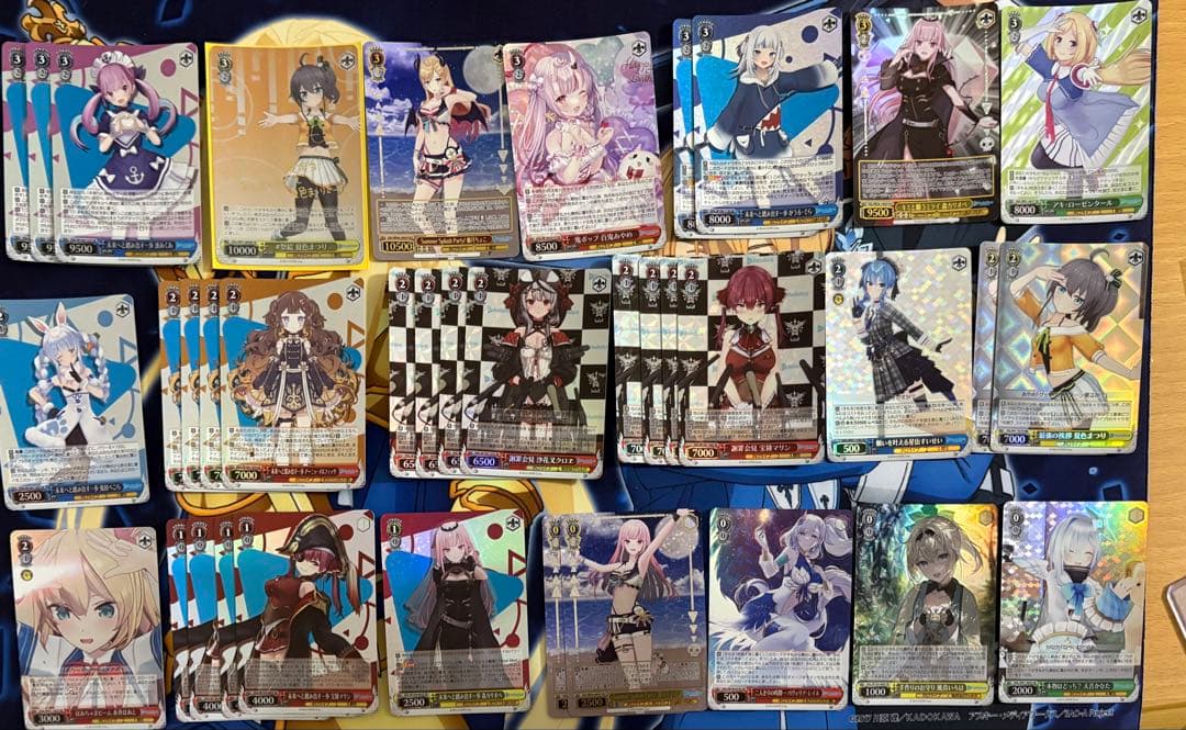 ヴァイスシュバルツ ホロライブ がうる・ぐら門電源デッキ フルホイル 調整パーツ