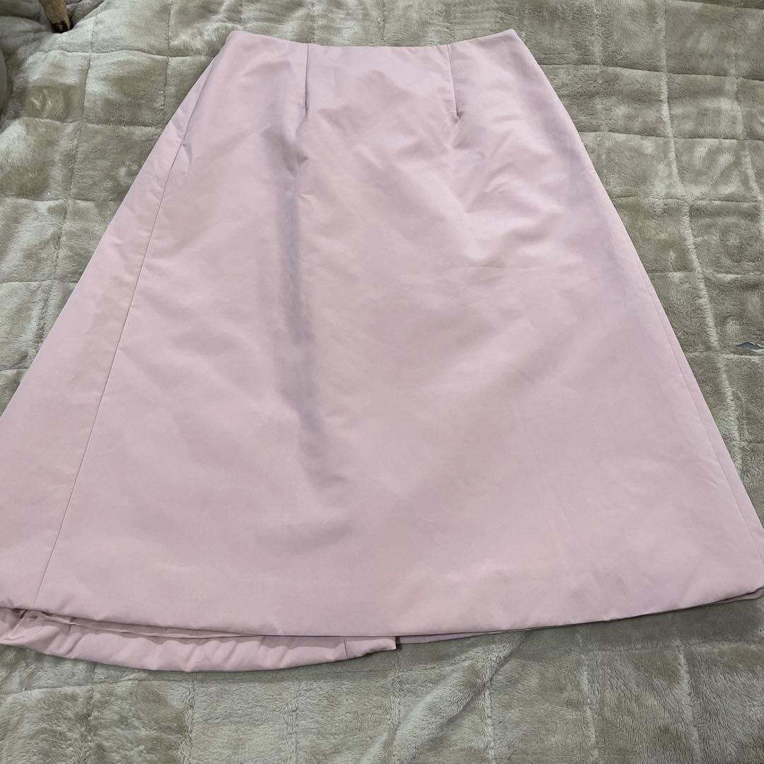 M'S GRACY 中綿フレアスカート　ピンク　40 L