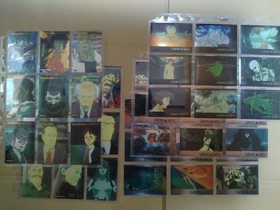 士郎正宗　攻殻機動隊　トレーディングカード　45枚