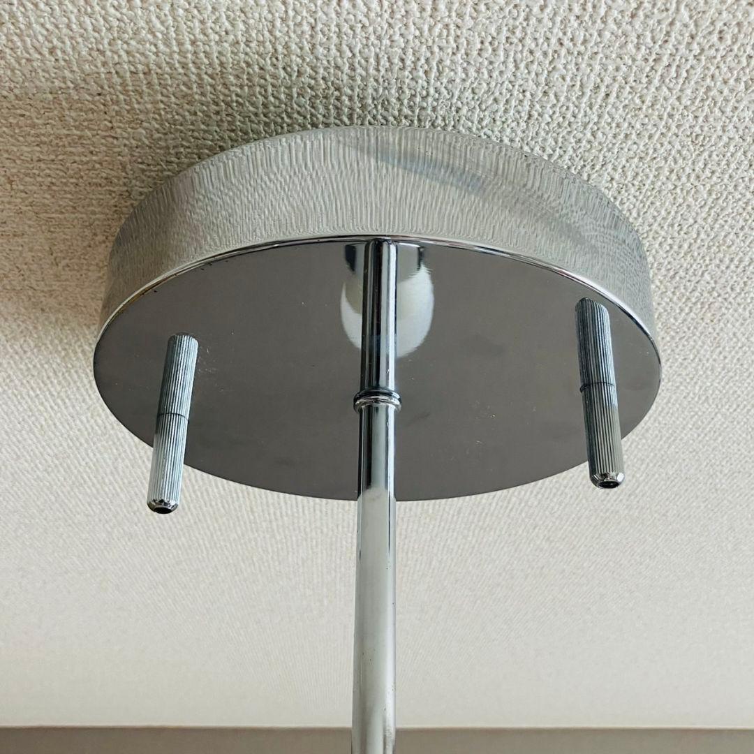 スプートニクランプ 6灯 クロームメタル