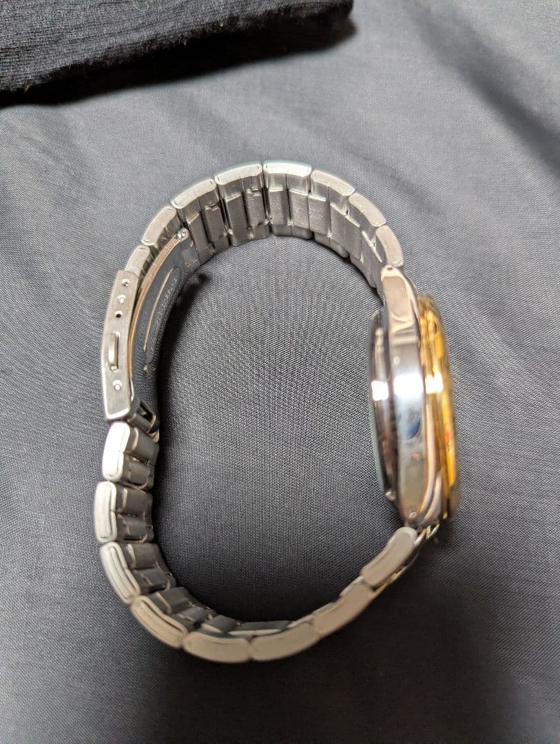 h*i様 SEIKO 自動巻き腕時計 ゴールド/シルバー